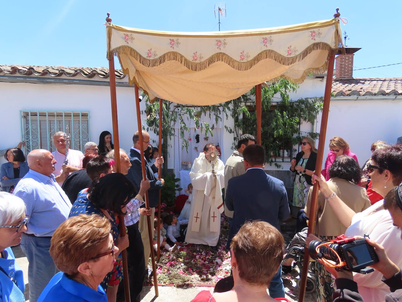 Las imágenes de la procesión de los altares de Peñarandilla