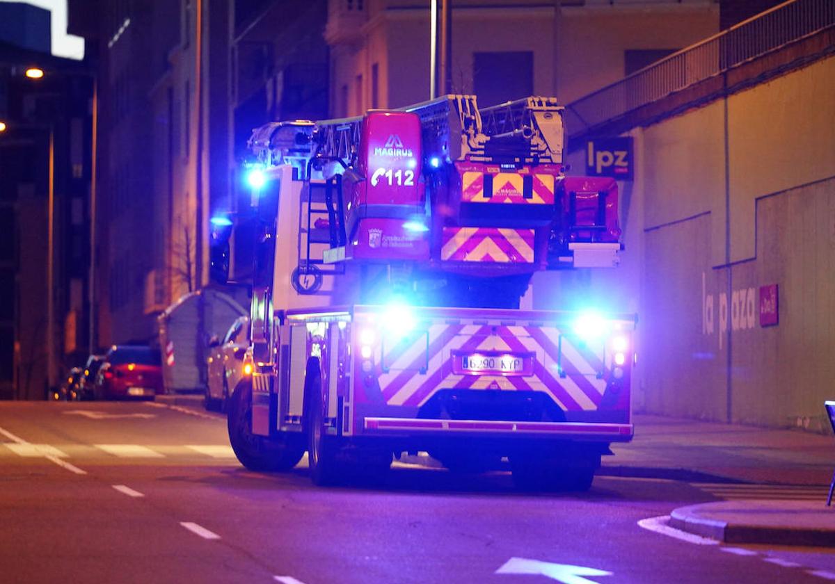 Los Bomberos de Salamanca en una foto de archivo