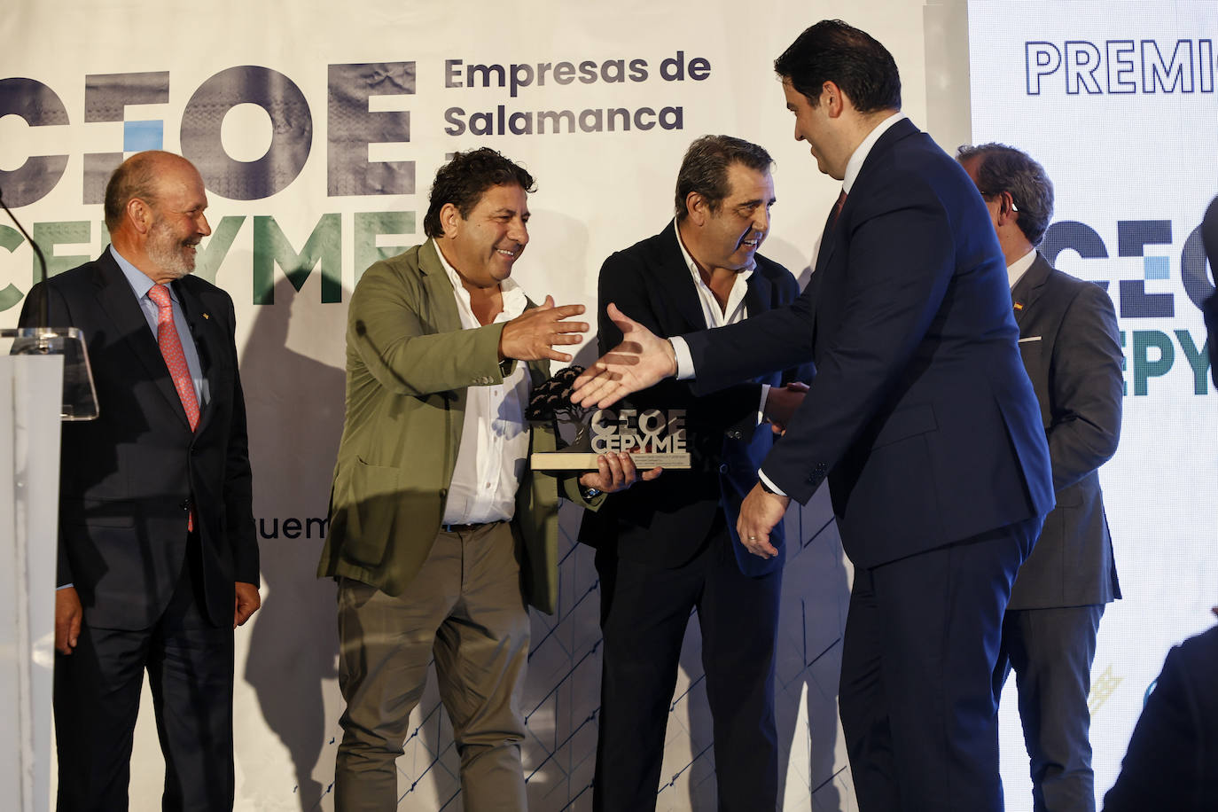 Así fue la entrega de los Premios CEOE CEPYME Salamanca 2024