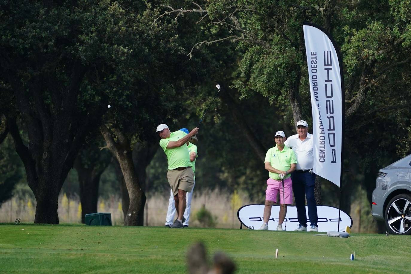 Lluvia de famosos en el campo de golf de La Valmuza