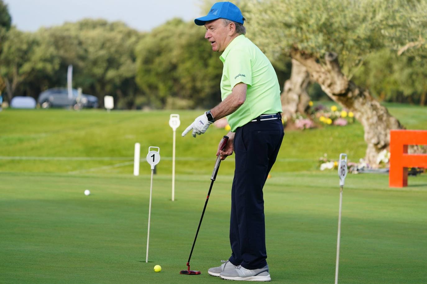 Lluvia de famosos en el campo de golf de La Valmuza
