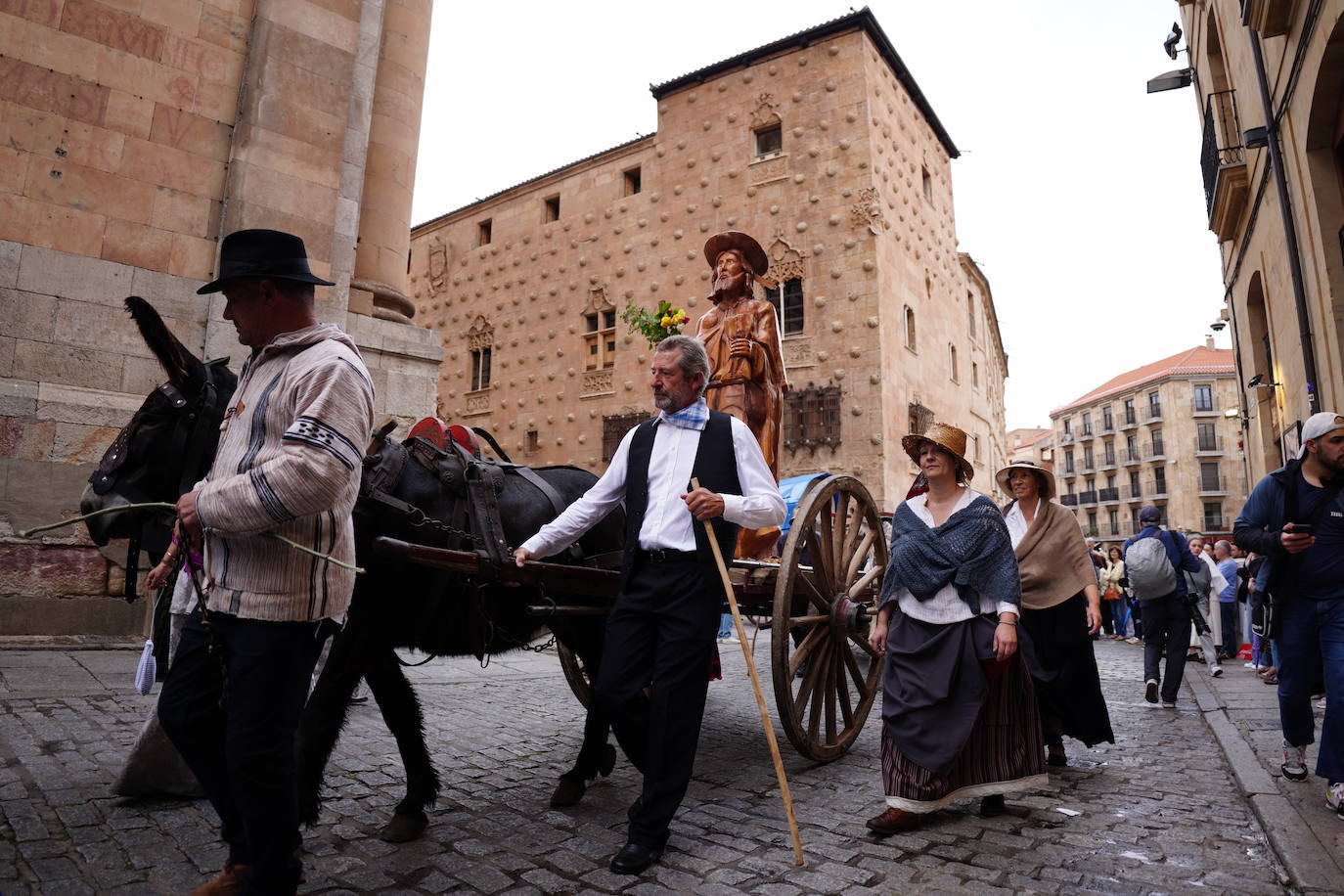 Así vive Salamanca el desfile del IV Festival Siglo de Oro