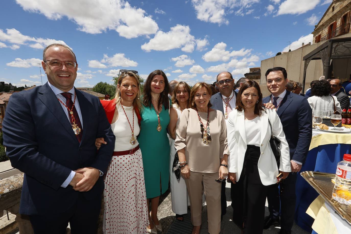 Así ha sido la recepción oficial del Ayuntamiento por la celebración de San Juan de Sahagún