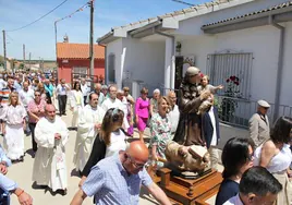 Procesión de San Antonio en Martín de Yeltes