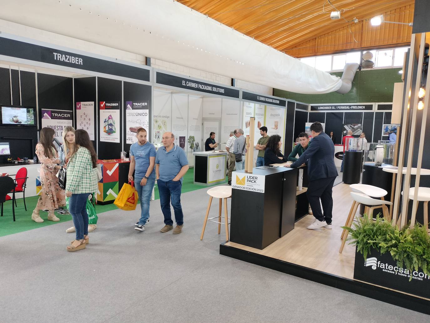 La actividad sigue en Guijuelo con una intensa jornada en la Feria de la Industria Cárnica