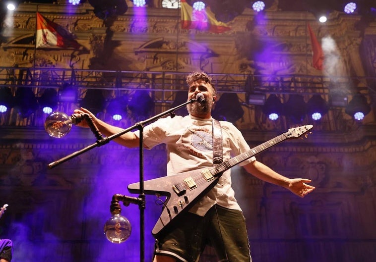 Huecco, en la Plaza Mayor.