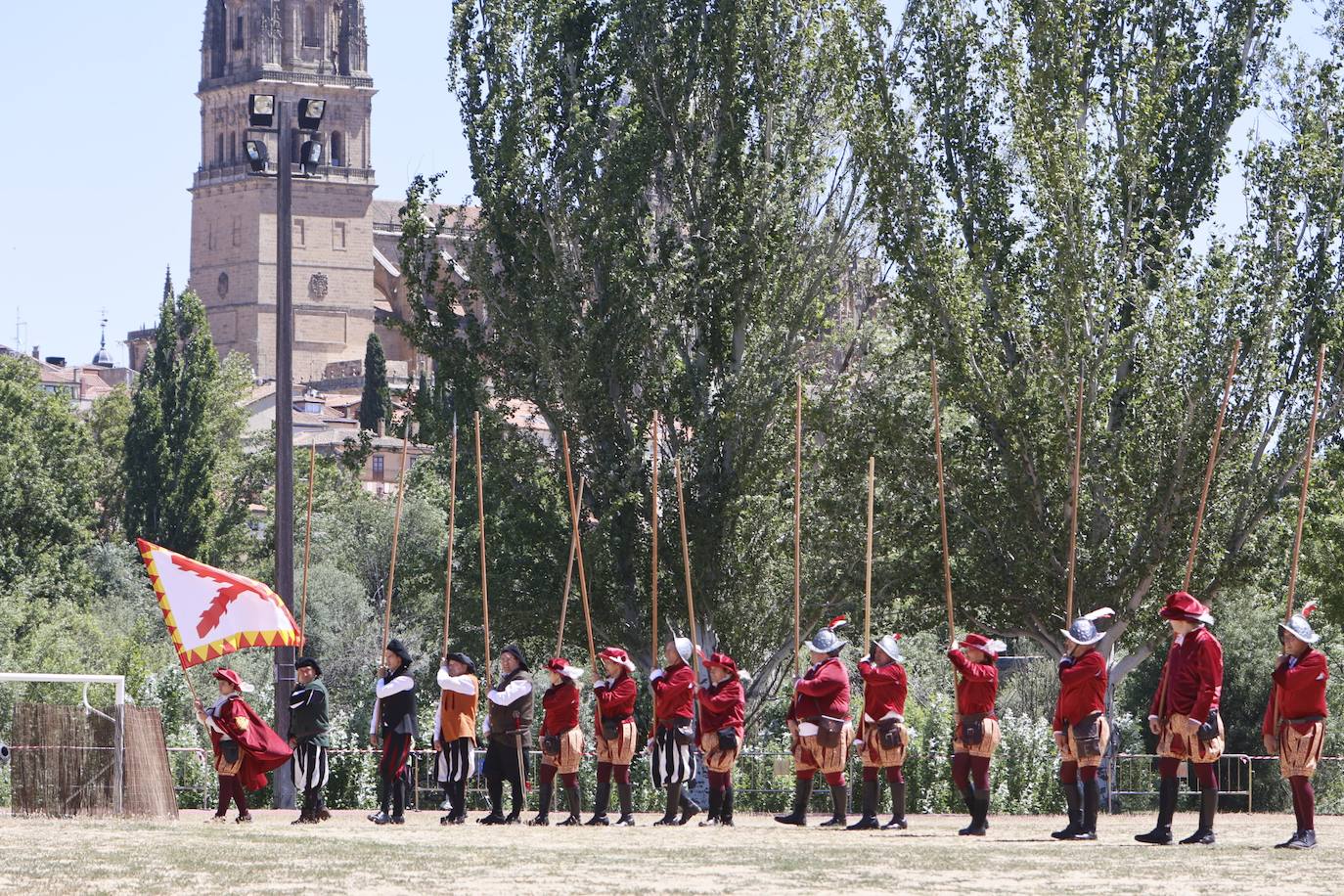 La batalla de los Tercios en el Puente Romano, en imágenes