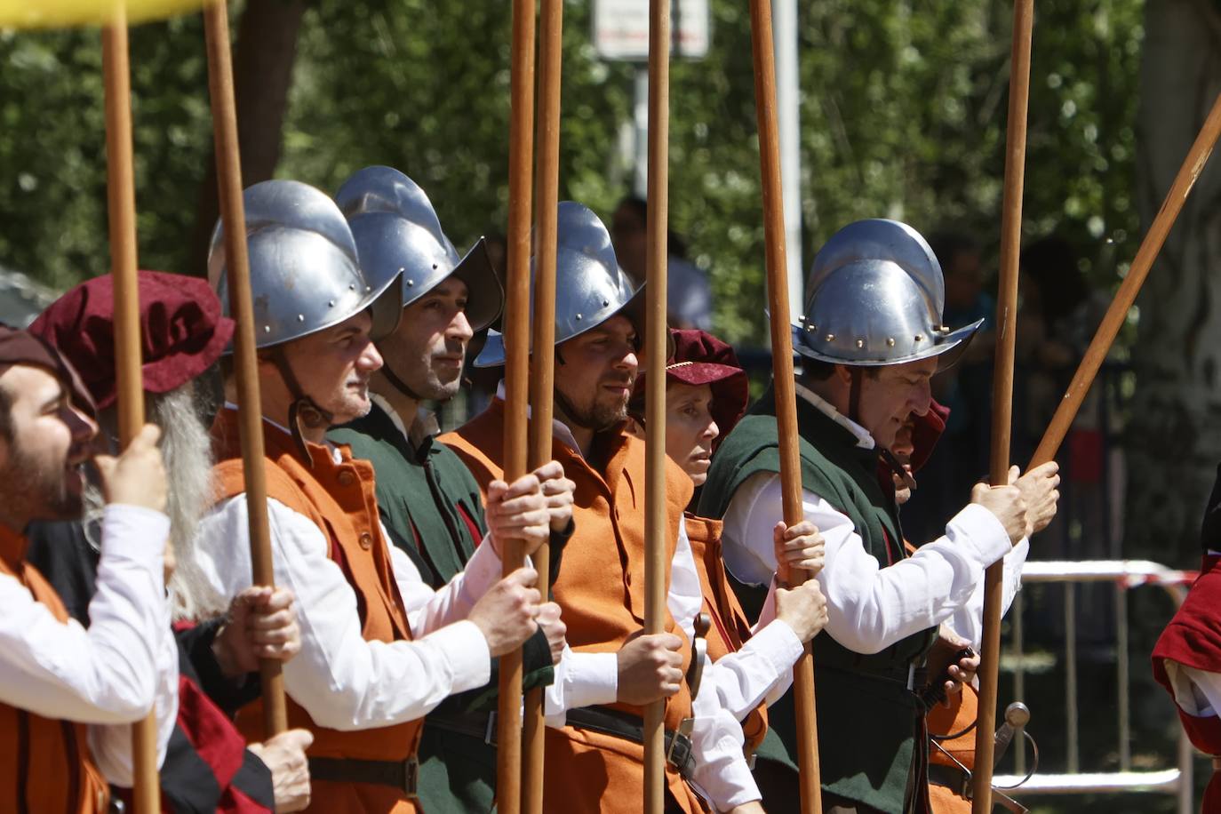 La batalla de los Tercios en el Puente Romano, en imágenes