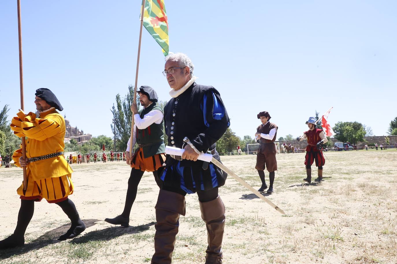 La batalla de los Tercios en el Puente Romano, en imágenes