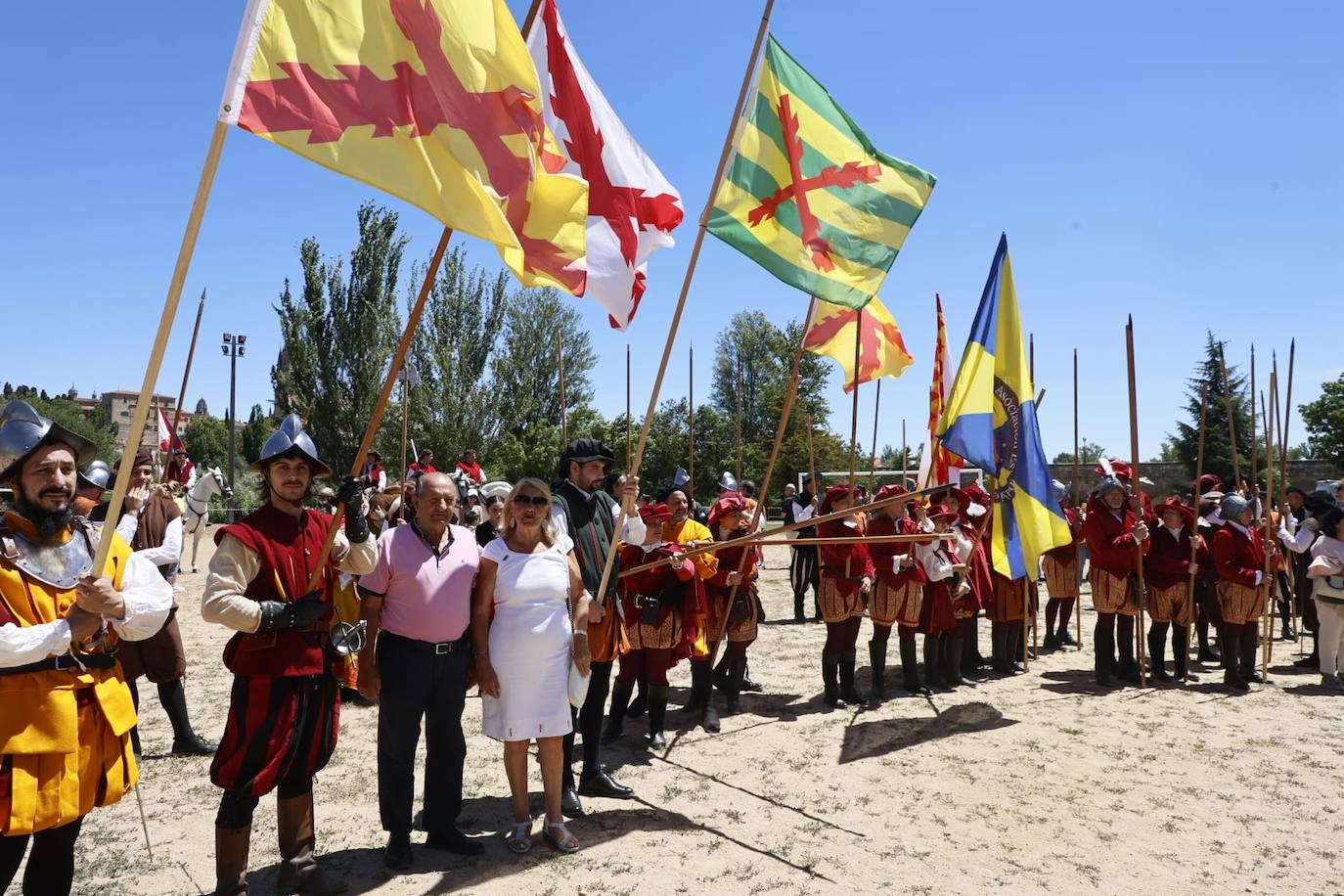 La batalla de los Tercios en el Puente Romano, en imágenes