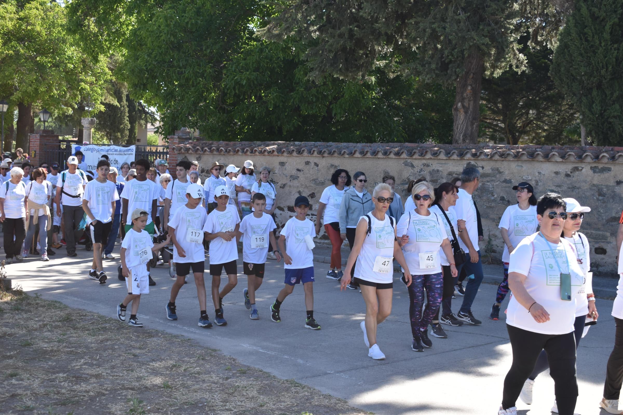 Kilómetros solidarios en Alba de Tormes para mejorar la vida de los niños hospitalizados