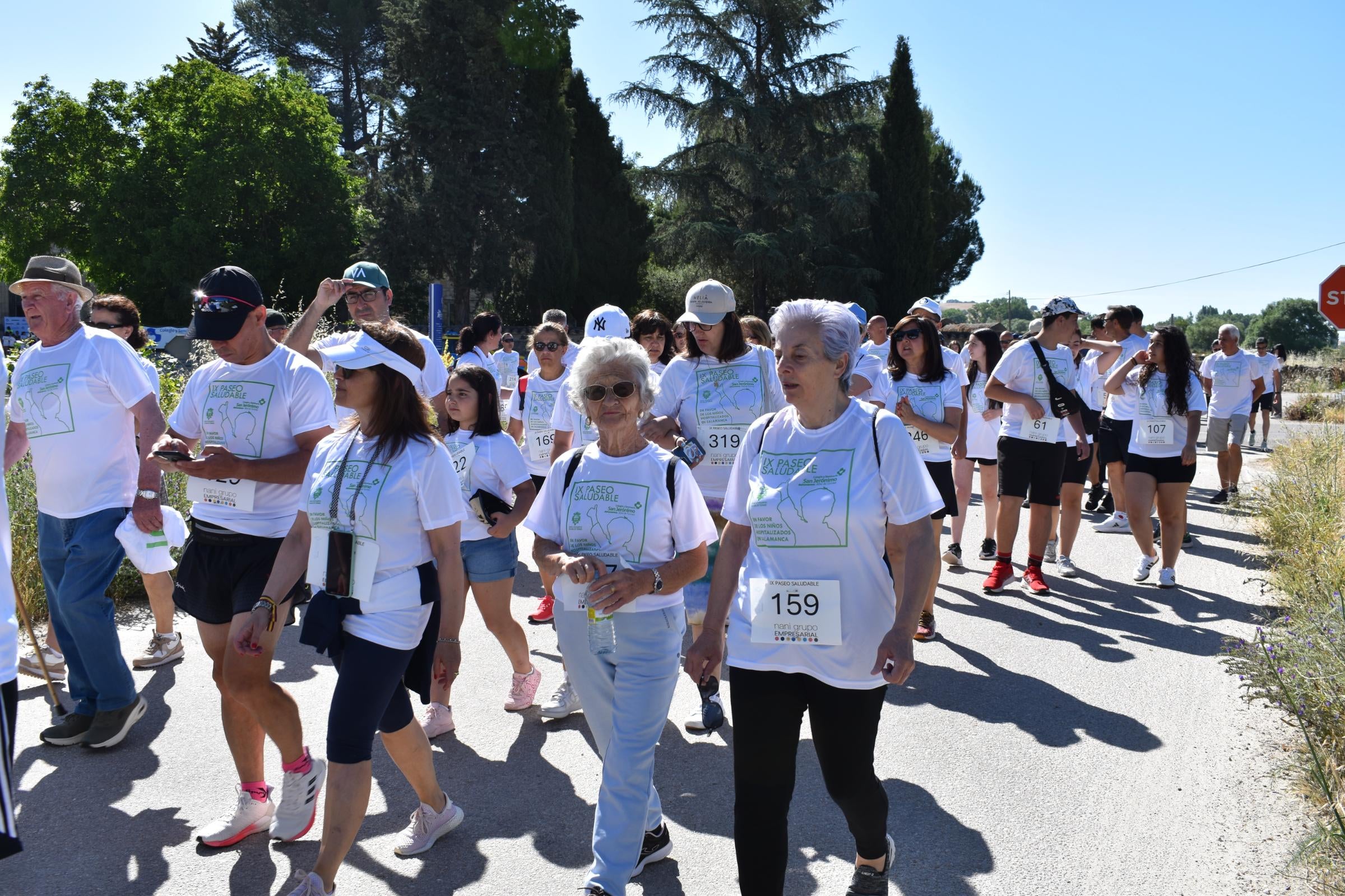 Kilómetros solidarios en Alba de Tormes para mejorar la vida de los niños hospitalizados