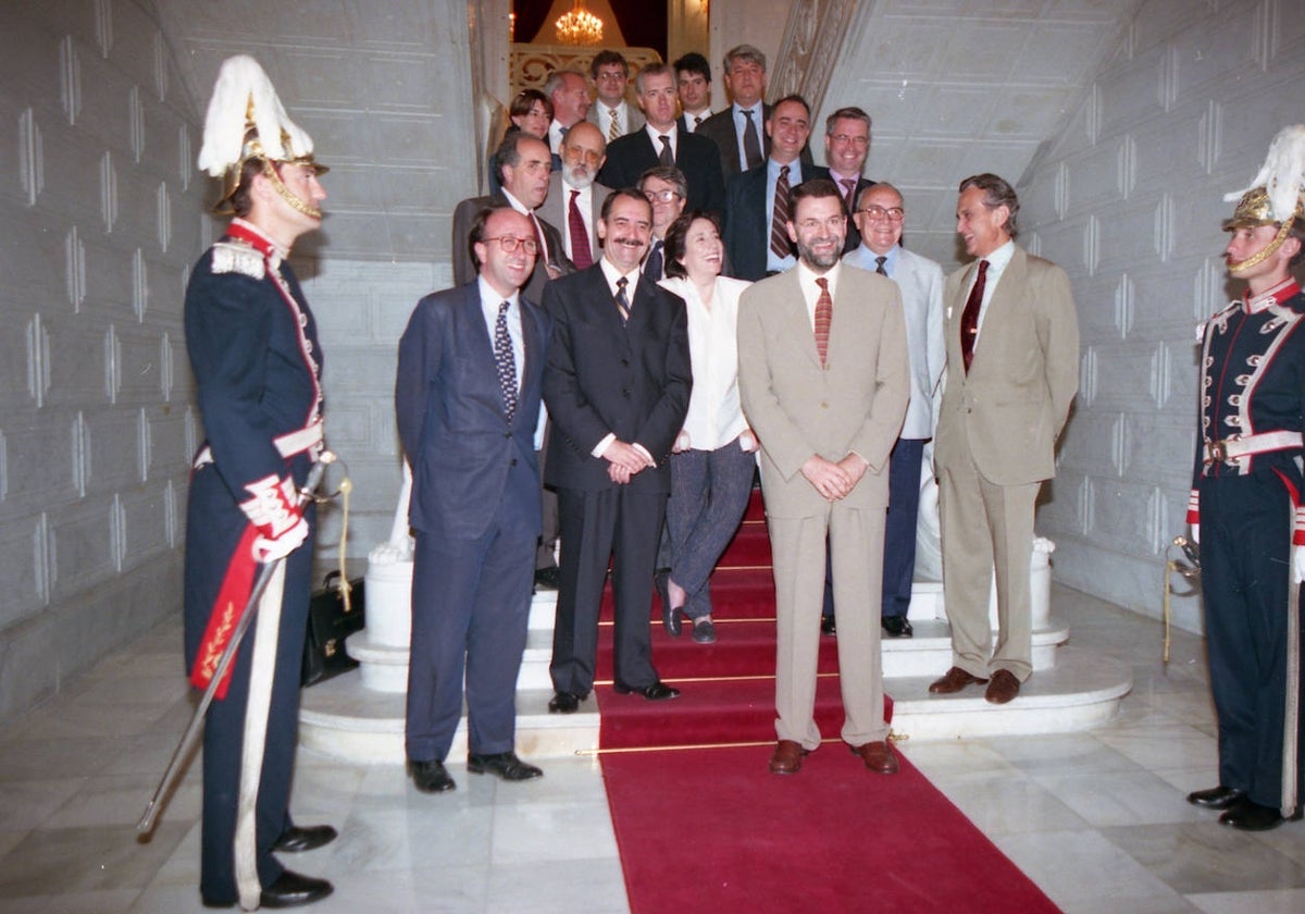 Salón de recepciones del Ayuntamiento de Salamanca.