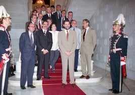 Salón de recepciones del Ayuntamiento de Salamanca.