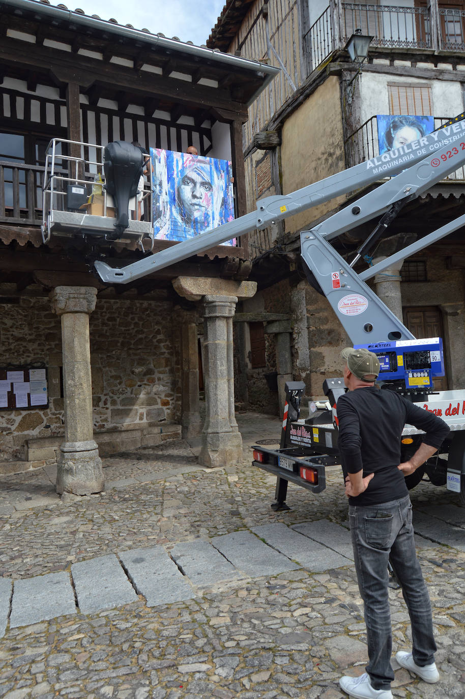 La exposición sobre García Lorca ya reposa en La Alberca