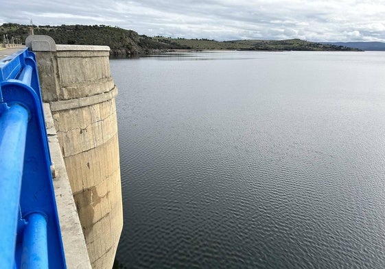 Una imagen del embalse de Santa Teresa.