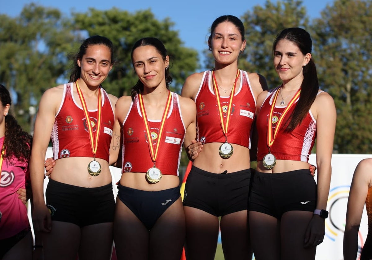 23 medallas de los atletas salmantinos en el Campeonato de Castilla y León