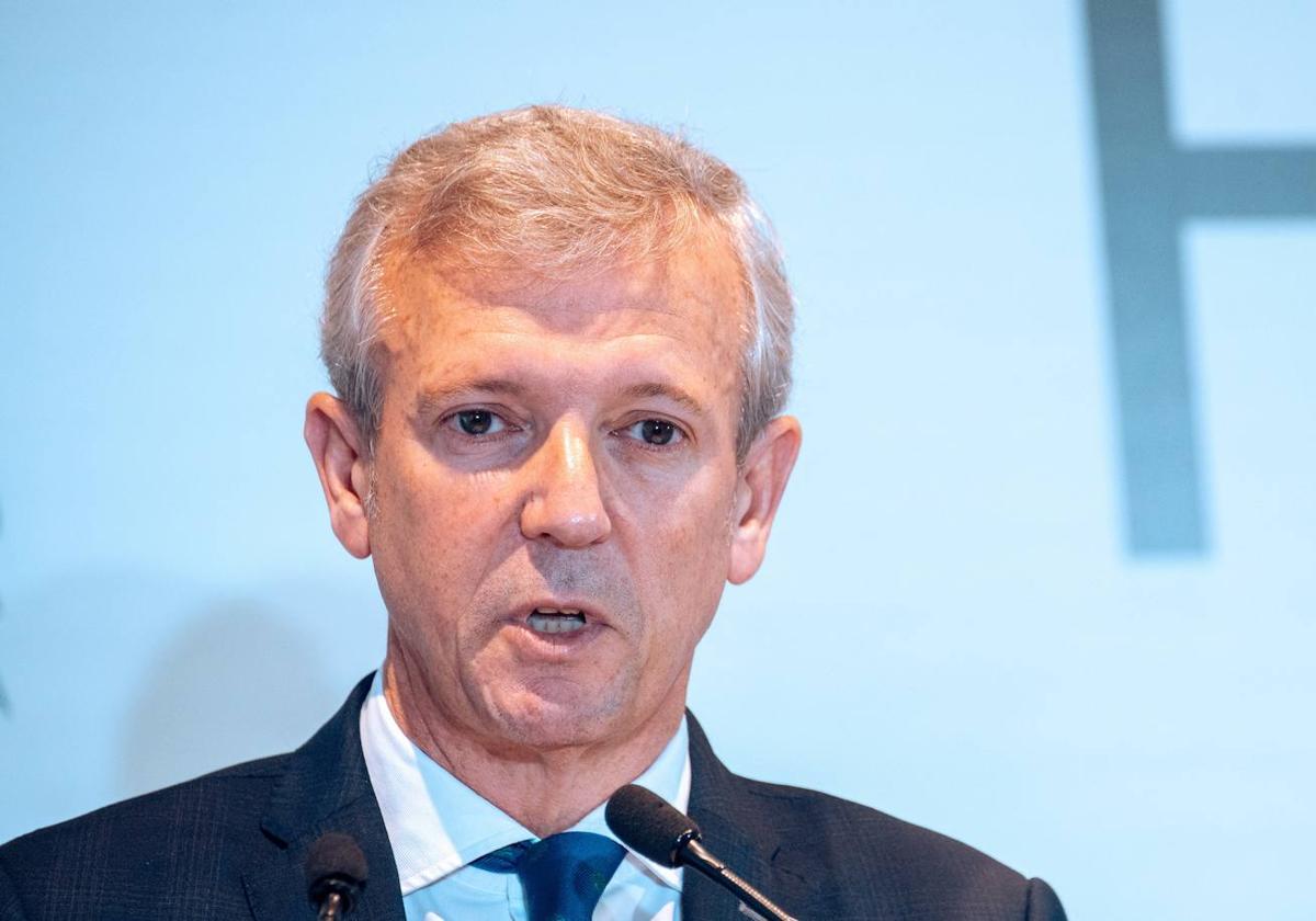 El presidente de la Xunta y líder del PPdeG, Alfonso Rueda.