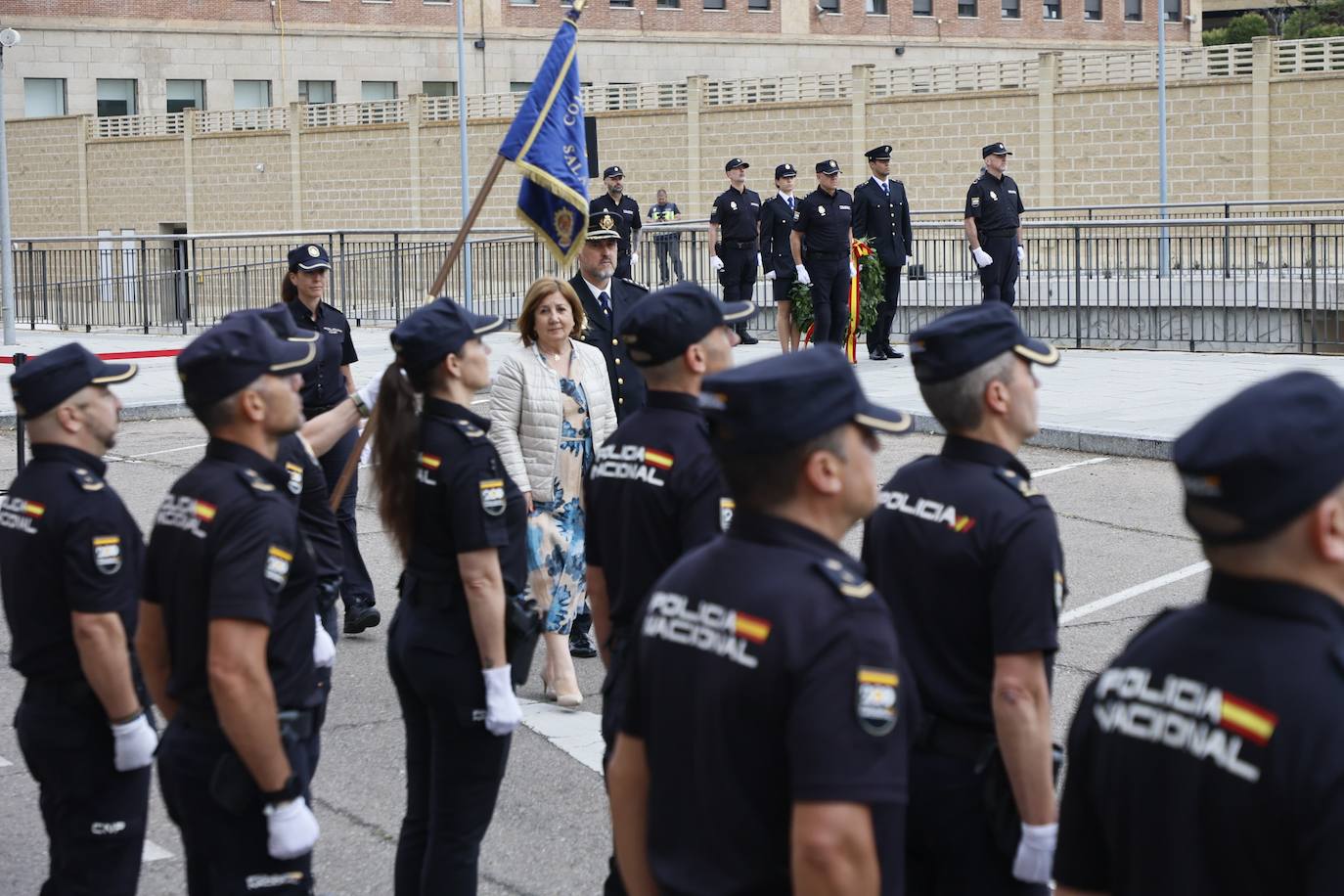 Así ha sido el emotivo recuerdo de la Policía Nacional de Salamanca a los agentes asesinados a manos de grupos terroristas