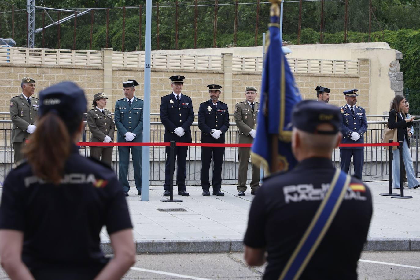 Así ha sido el emotivo recuerdo de la Policía Nacional de Salamanca a los agentes asesinados a manos de grupos terroristas