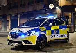 Imagen de un coche de la Policía Local de Salamanca.