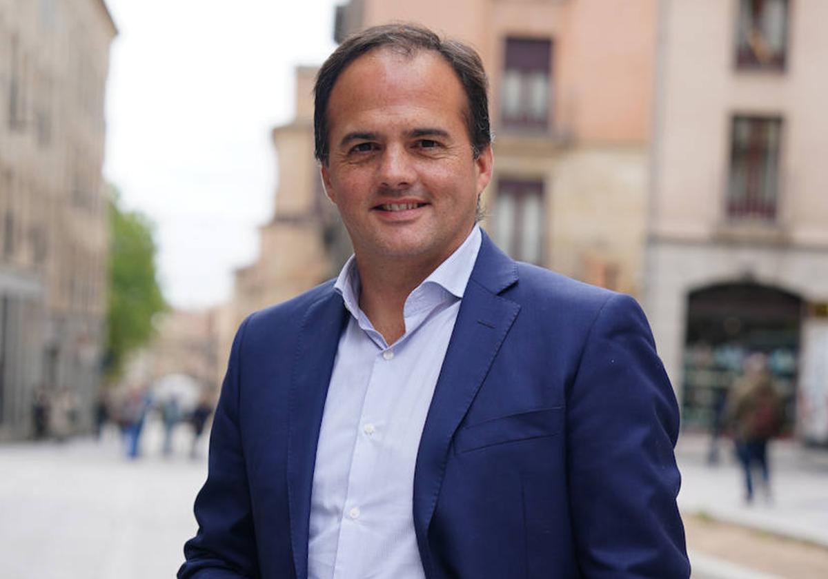 El concejal de Tráfico del Ayuntamiento de Salamanca, Ángel Molina.