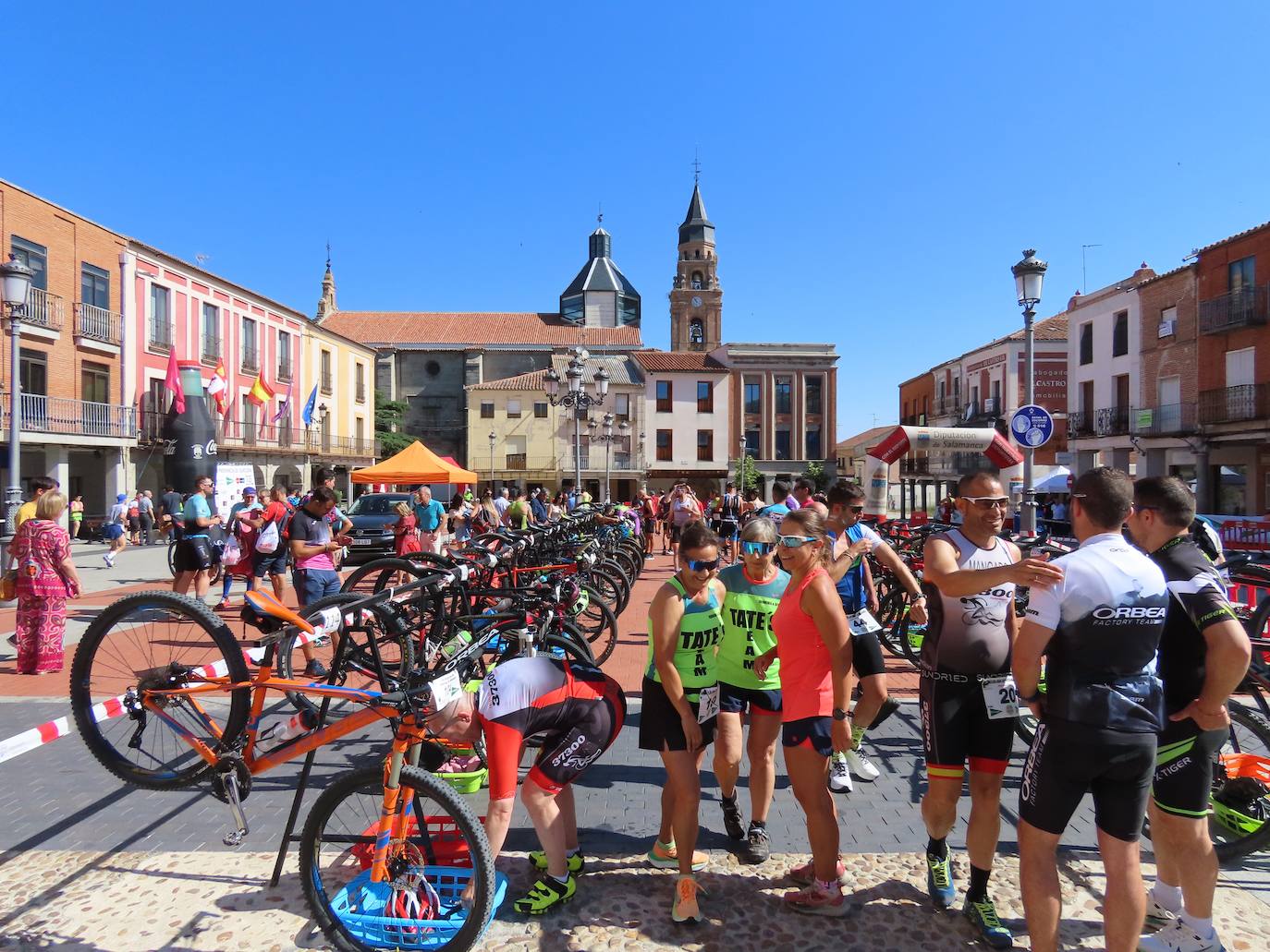 Jorge Horcajo y María Jesús Martín se imponen en el VII Duatlón Cross ‘Ciudad de Peñaranda’