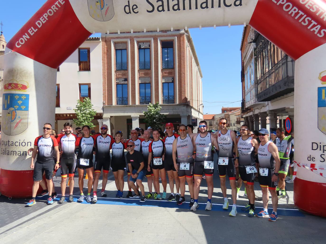 Jorge Horcajo y María Jesús Martín se imponen en el VII Duatlón Cross ‘Ciudad de Peñaranda’