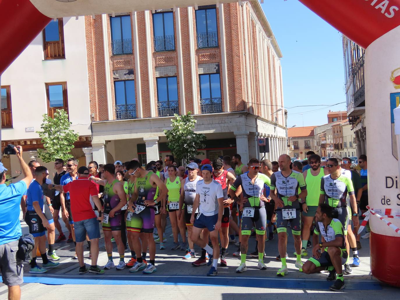 Jorge Horcajo y María Jesús Martín se imponen en el VII Duatlón Cross ‘Ciudad de Peñaranda’