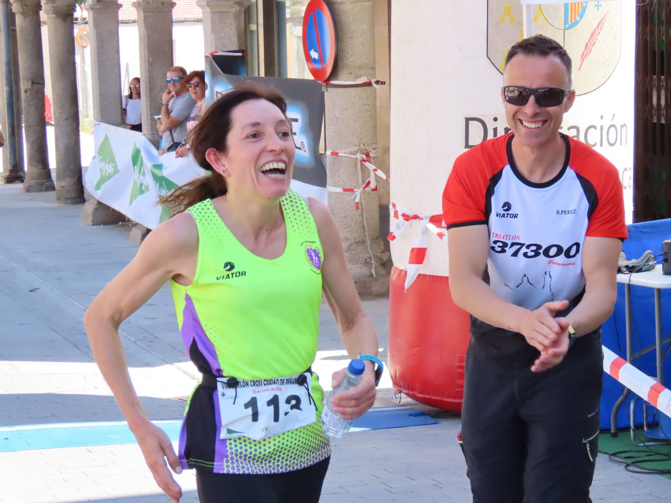 Jorge Horcajo y María Jesús Martín se imponen en el VII Duatlón Cross ‘Ciudad de Peñaranda’