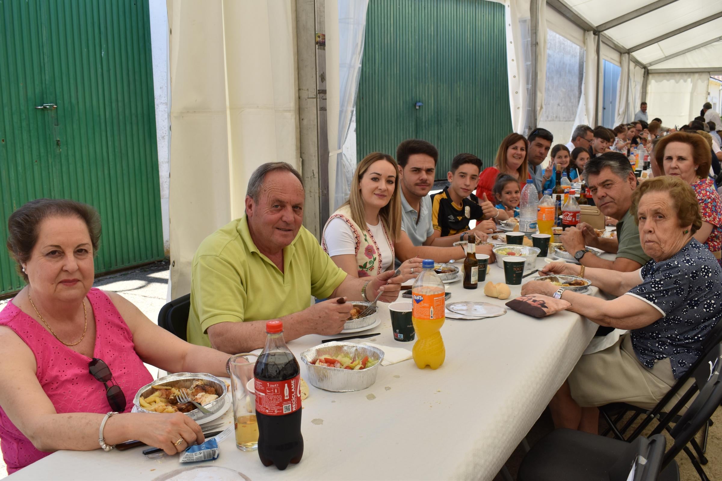 Calzada de Don Diego despide las fiestas de San Juan Bautista con una comida para 250 personas