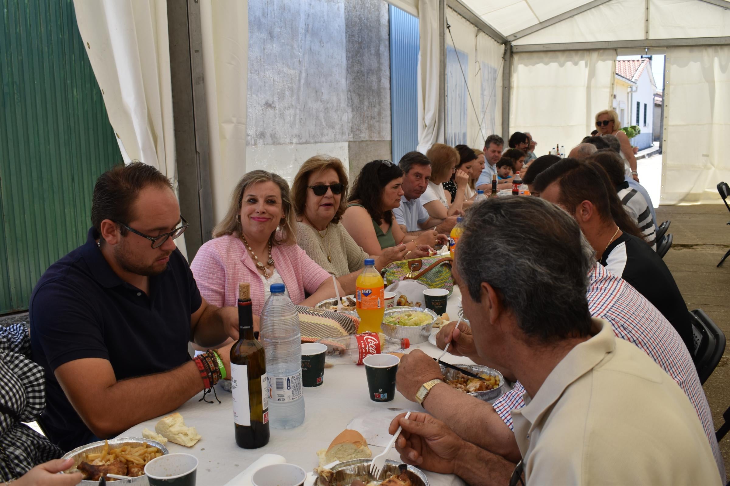 Calzada de Don Diego despide las fiestas de San Juan Bautista con una comida para 250 personas