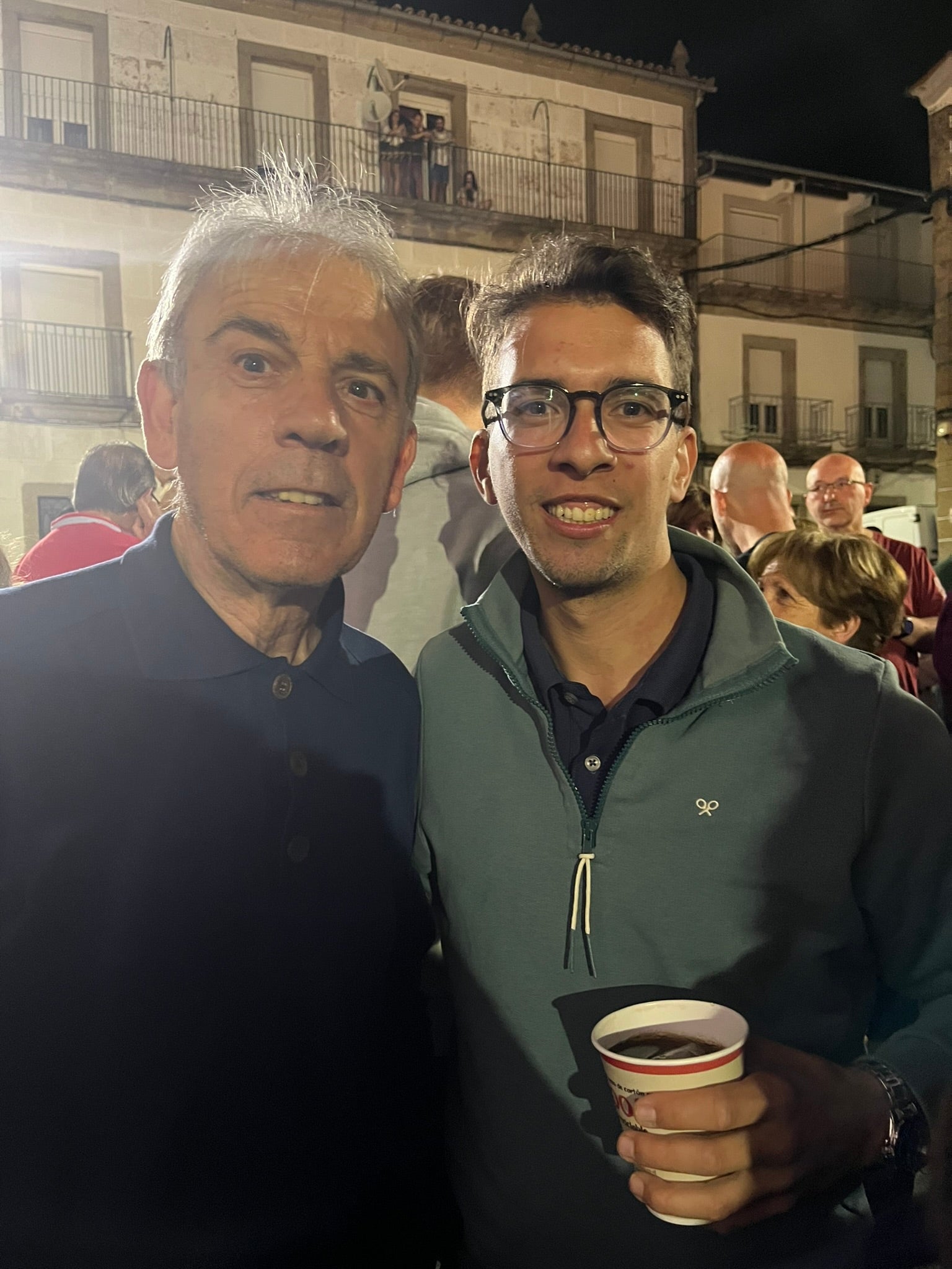 Lleno en la hoguera de San Juan en Béjar