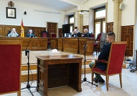 Imagen del juicio celebrado el pasado 19 de junio en la Audiencia Provincial de Salamanca.