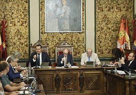 Imagen de uno de los momentos del pleno provincial celebrado en la mañana de este viernes, 28 de junio.