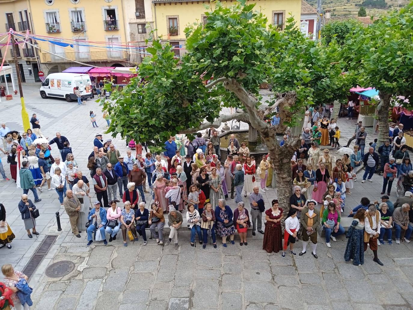 Aires goyescos para dar color a la fiesta en Piedrahita