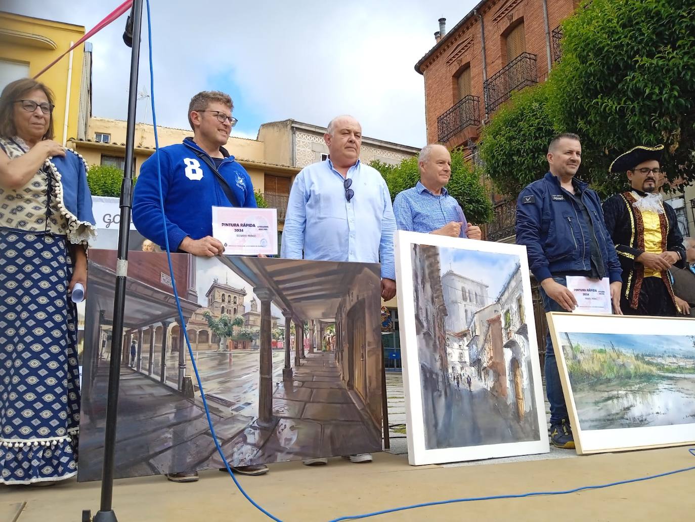 Aires goyescos para dar color a la fiesta en Piedrahita