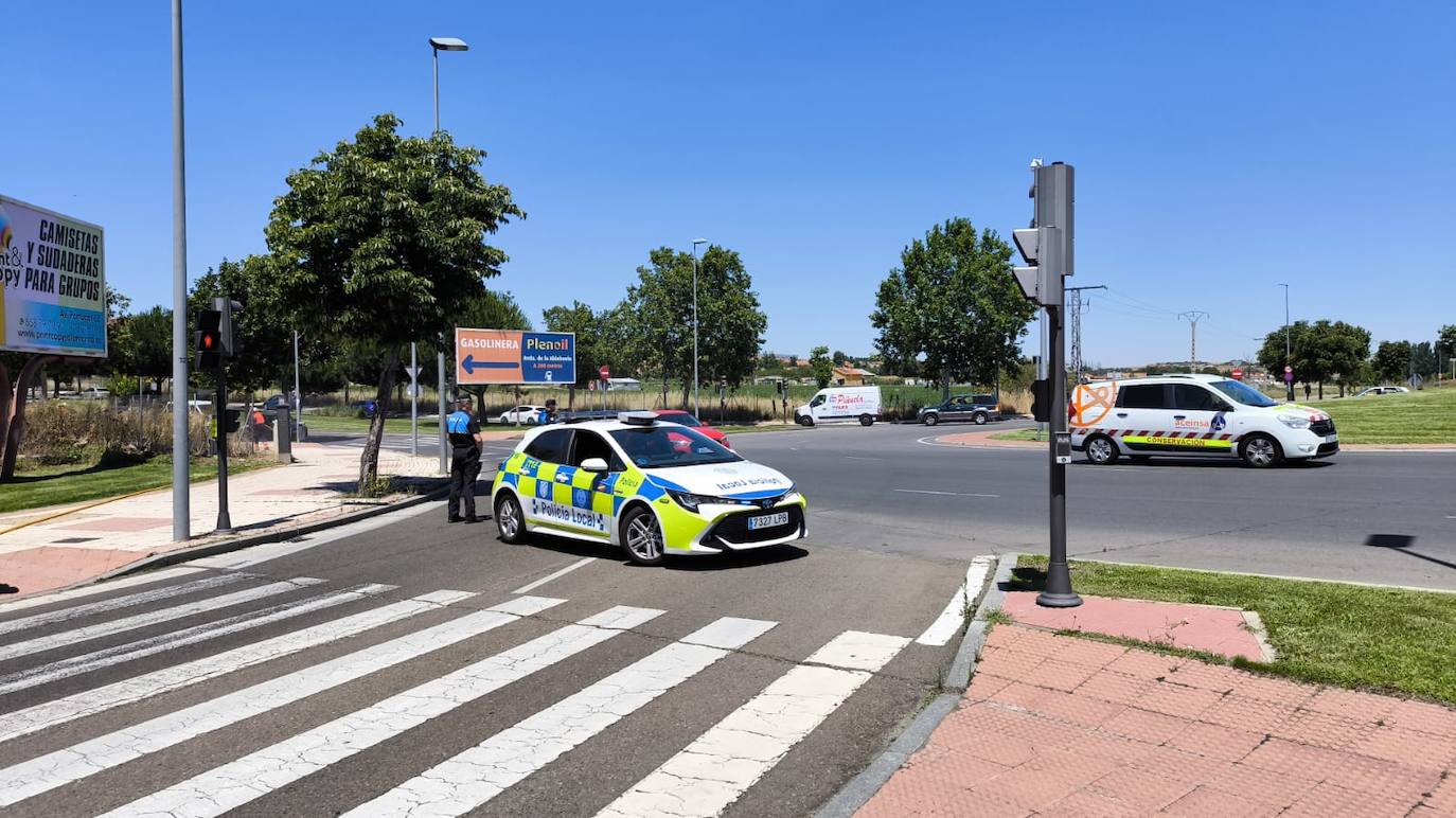 Así ha quedado el solar del Camino de las Aguas tras el incendio