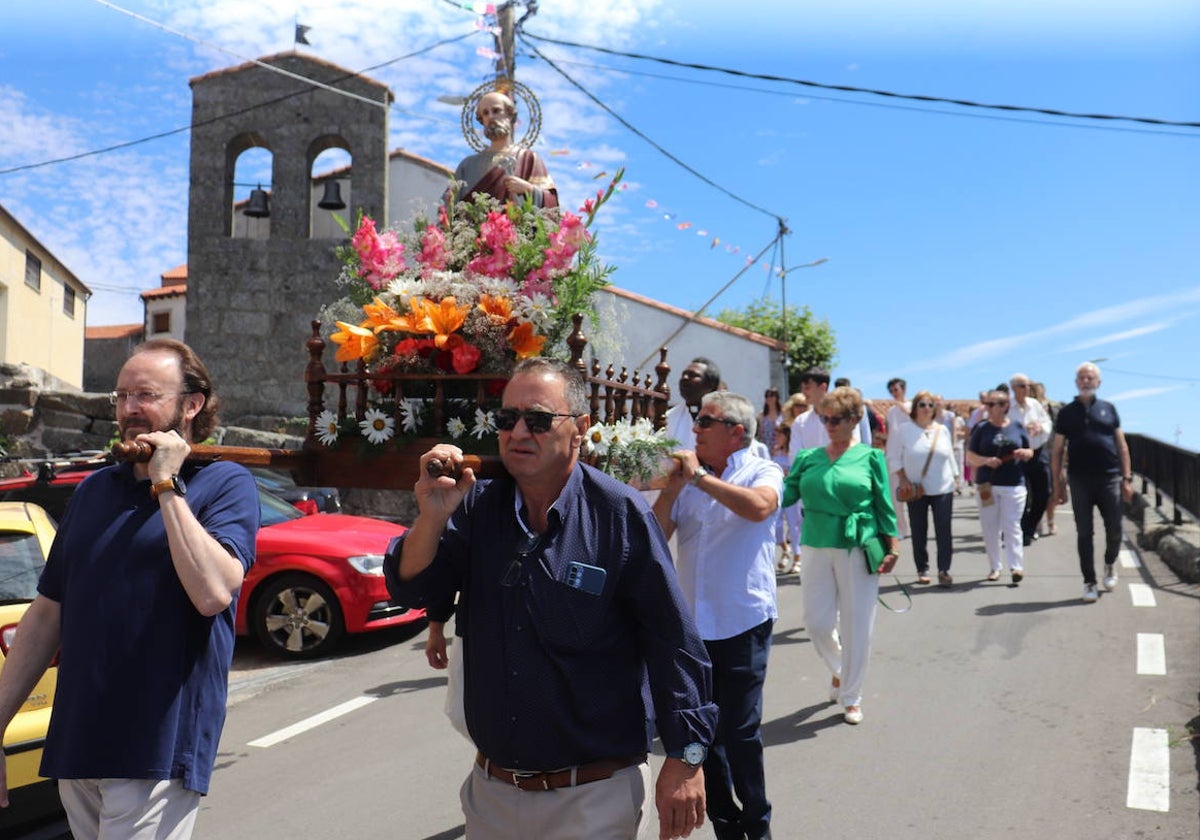 Puebla de San Medel honra a San Pedro