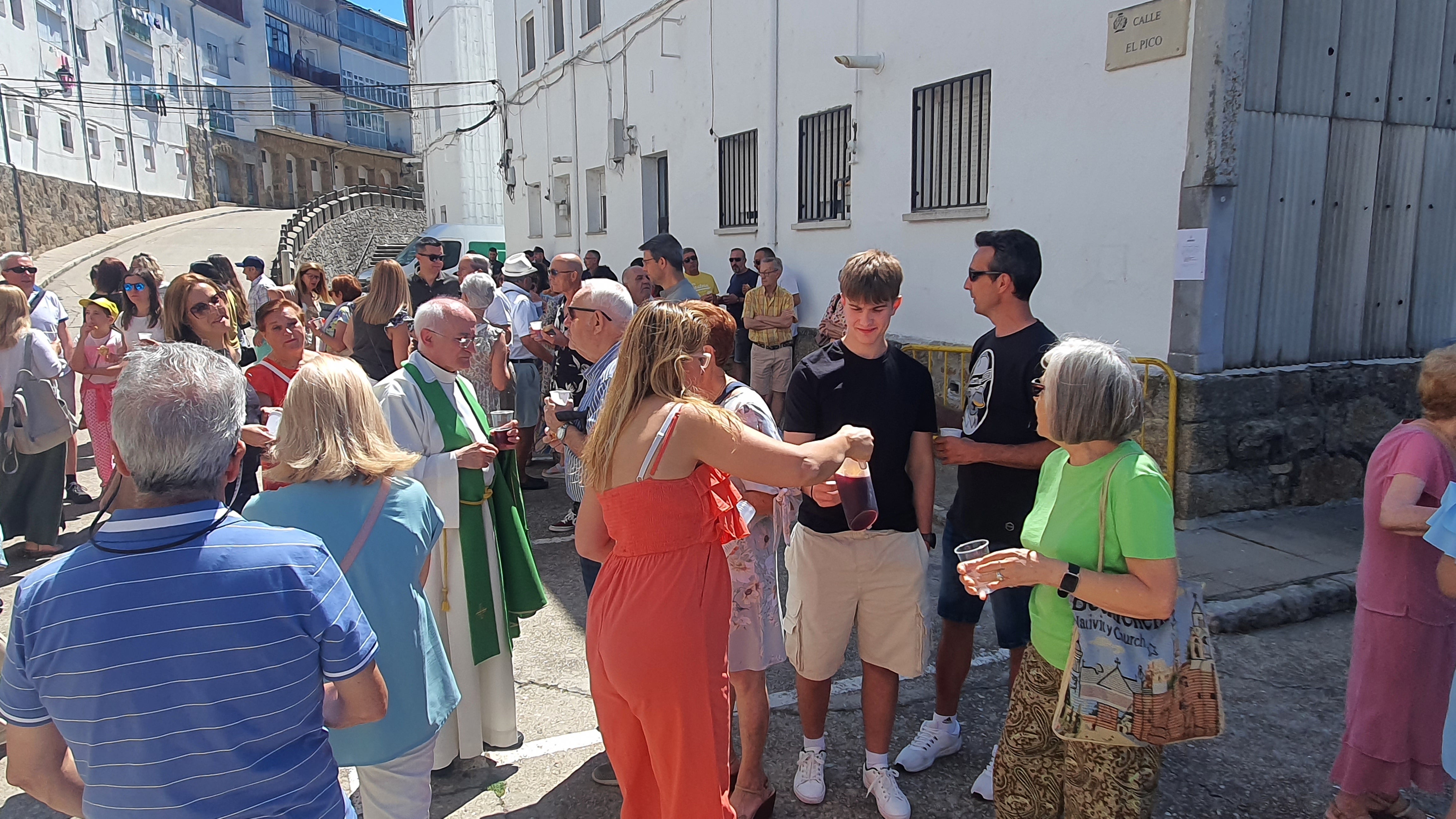 El barrio de La Antigua en Béjar despide unas fiestas con buena participación del público