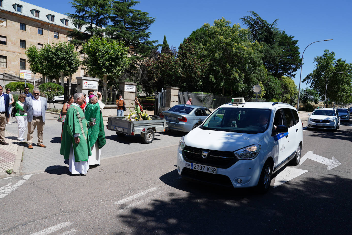 Taxistas y conductores celebran a San Cristóbal, su patrón