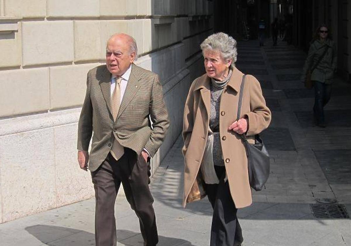 Jordi Pujol y Marta Ferrusola, en una foto de archivo.