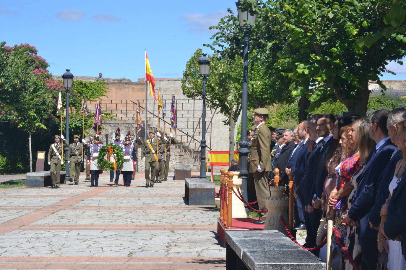 Ciudad Rodrigo rinde tributo a los caídos ante Napoleón