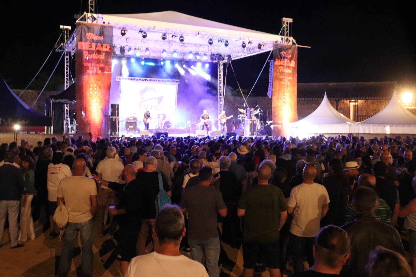 Béjar vibra con el 25 aniversario del Festival de Blues