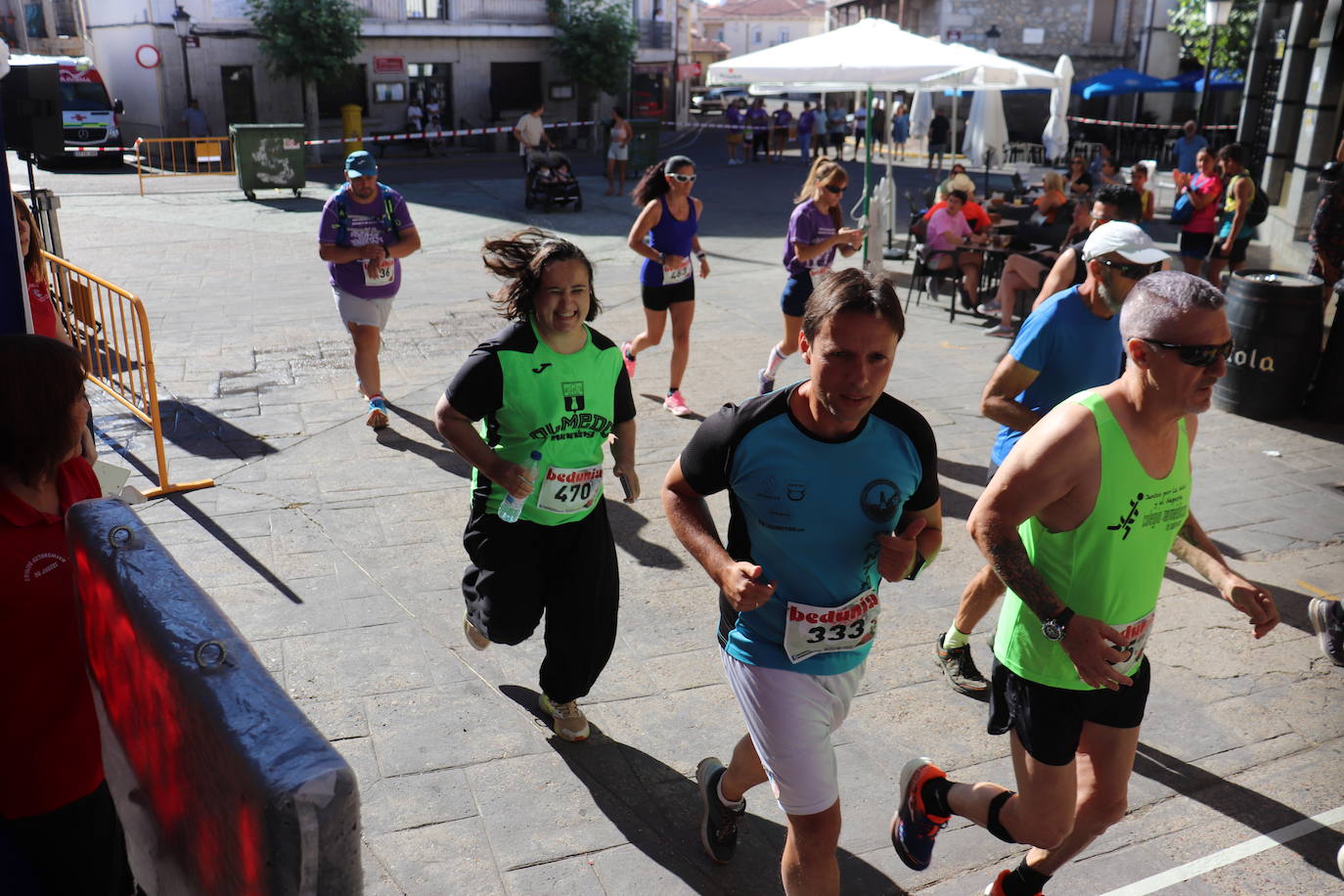 Linares de Riofrío disfruta con el cross de la Honfría