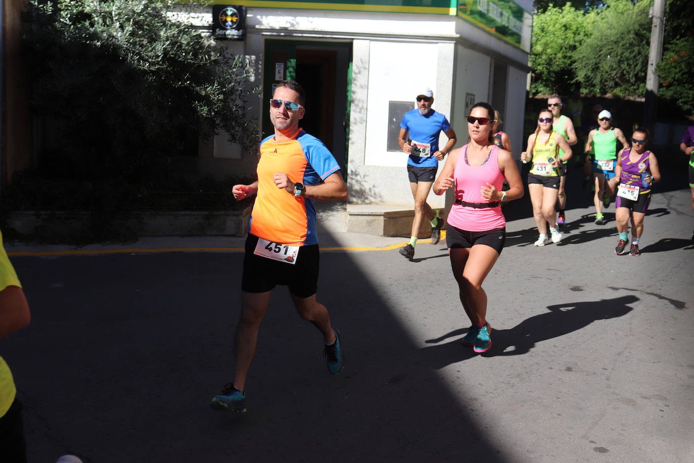 Linares de Riofrío disfruta con el cross de la Honfría