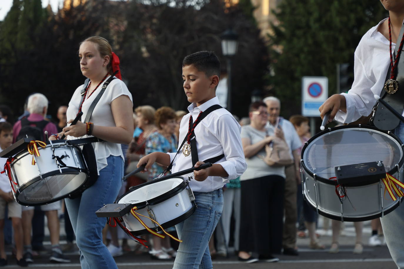 La Virgen del Carmen se luce junto al Tormes