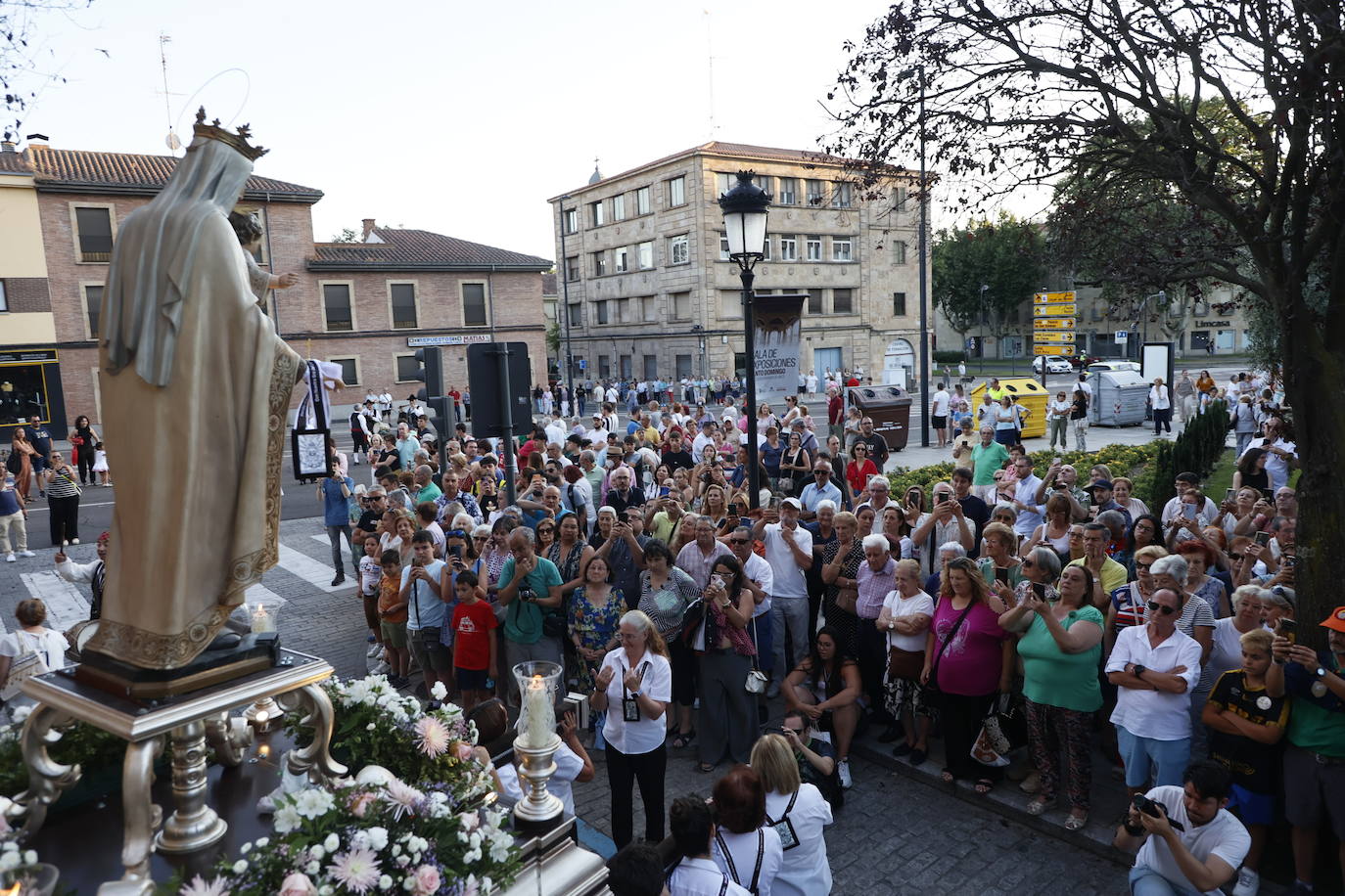 La Virgen del Carmen se luce junto al Tormes