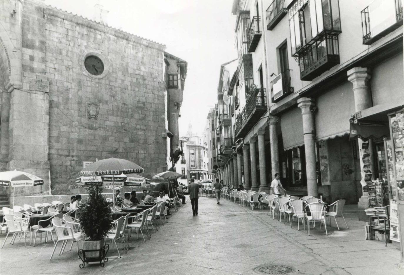 &#039;Salamanca en el ayer&#039;: una antesala de la Plaza Mayor que fue un mercado de caza y pesca