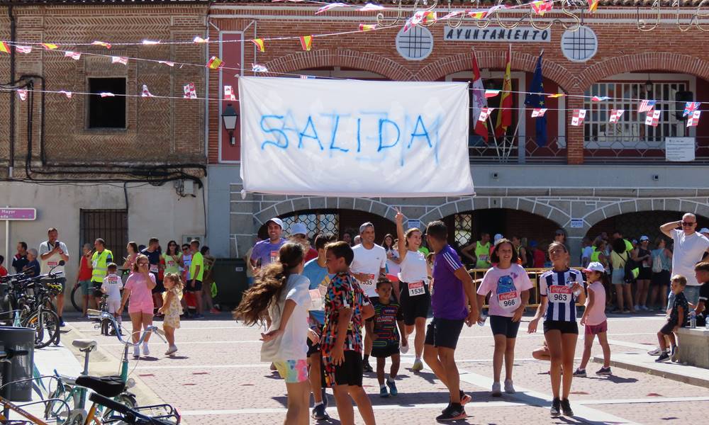 Jesús Ruano y Pilar García quedan primero en la VIII Quedada Running y Marcha Ciclista Solidaria